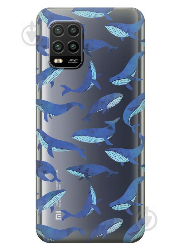 Силиконовый чехол iSwag для Xiaomi Mi 10 Lite Киты (KS2259) Силиконовый чехол iSwag для Xiaomi Mi 10 Lite Киты (KS2259)