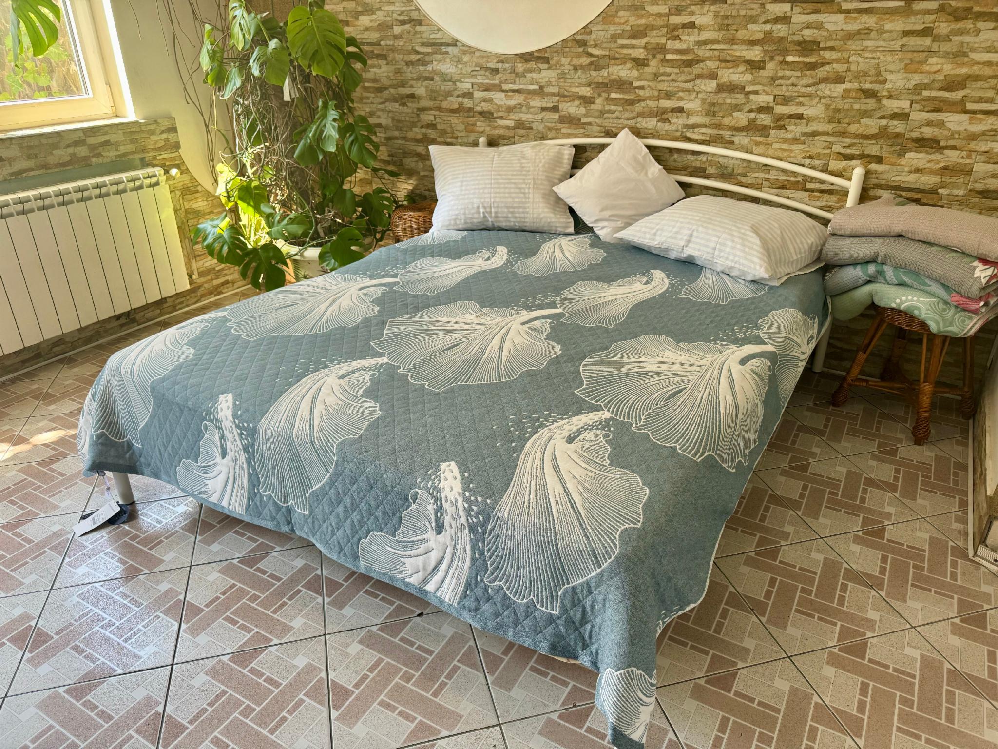 Простынь из льна Ракушка евро 200х230 см Синий (L7074-B/WP/x230) Простынь из льна Ракушка евро 200х230 см Синий (L7074-B/WP/x230)