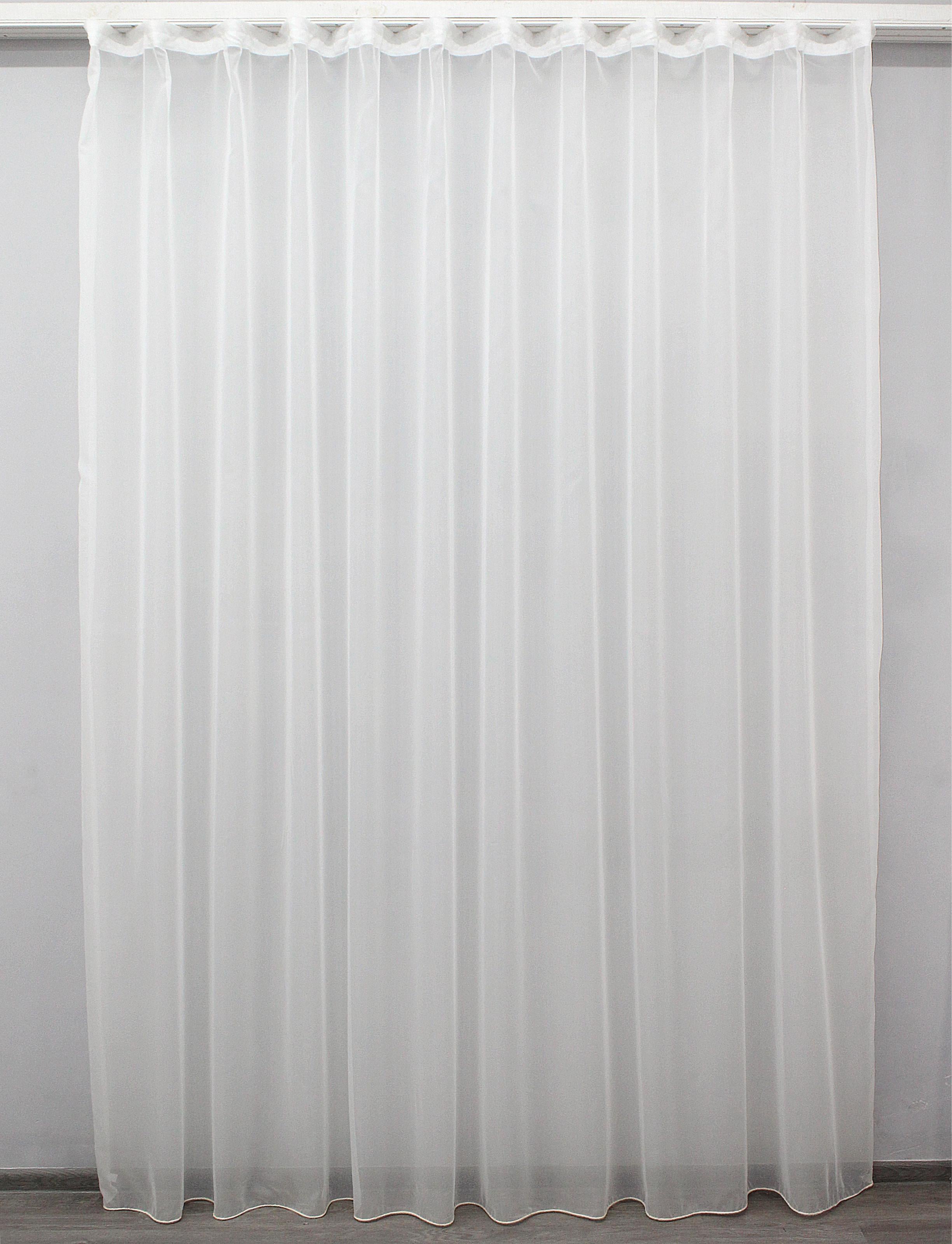 Тюль VR-Textil 1204т Vual 300х330 см Молочный (43-011)