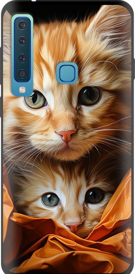 Чехол на Samsung Galaxy A9 (2018) Котики 2 (5664b-1503-42517)