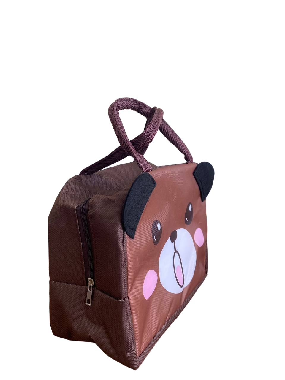 Сумка ланч-бокс детская Мишка теплоизоляционная 23х14х19 см (11391) - фото 2