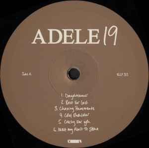 Виниловая пластинка LP Adele: 19 - фото 4