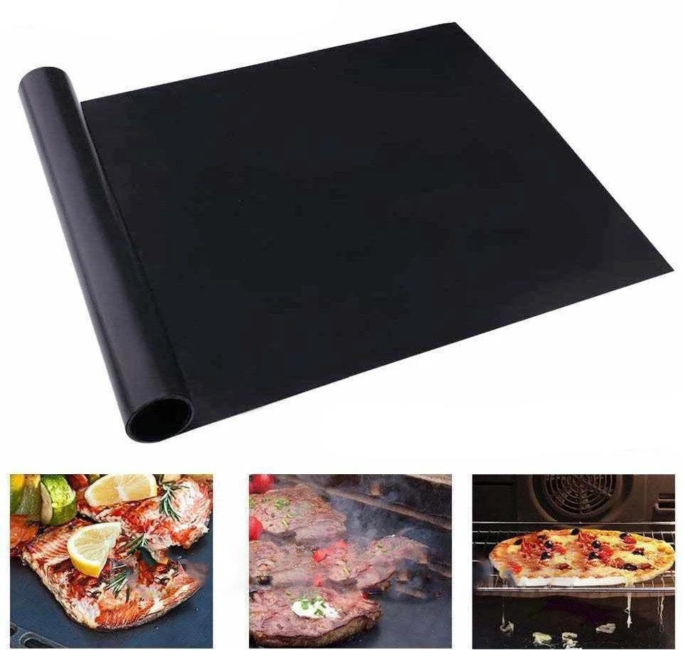 Коврик антипригарный тефлоновый BBQ grill sheet 33х40 см 3 шт. (4251) - фото 7