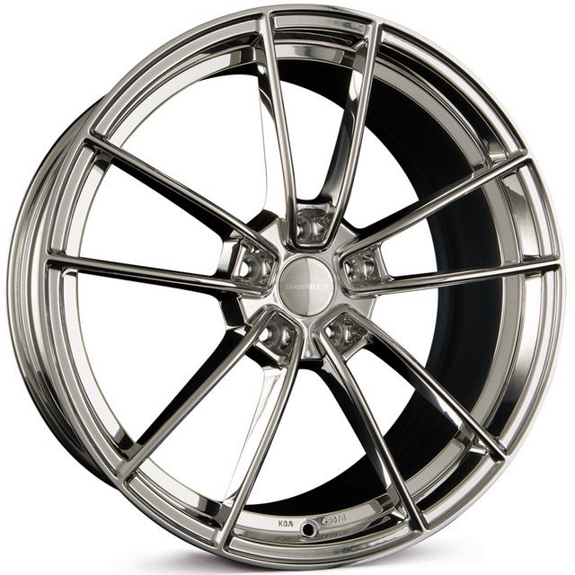 Диски литі Borbet FF1 8,5x19 5x112 ET35 DIA72,6 Stainless polished (1002225804)