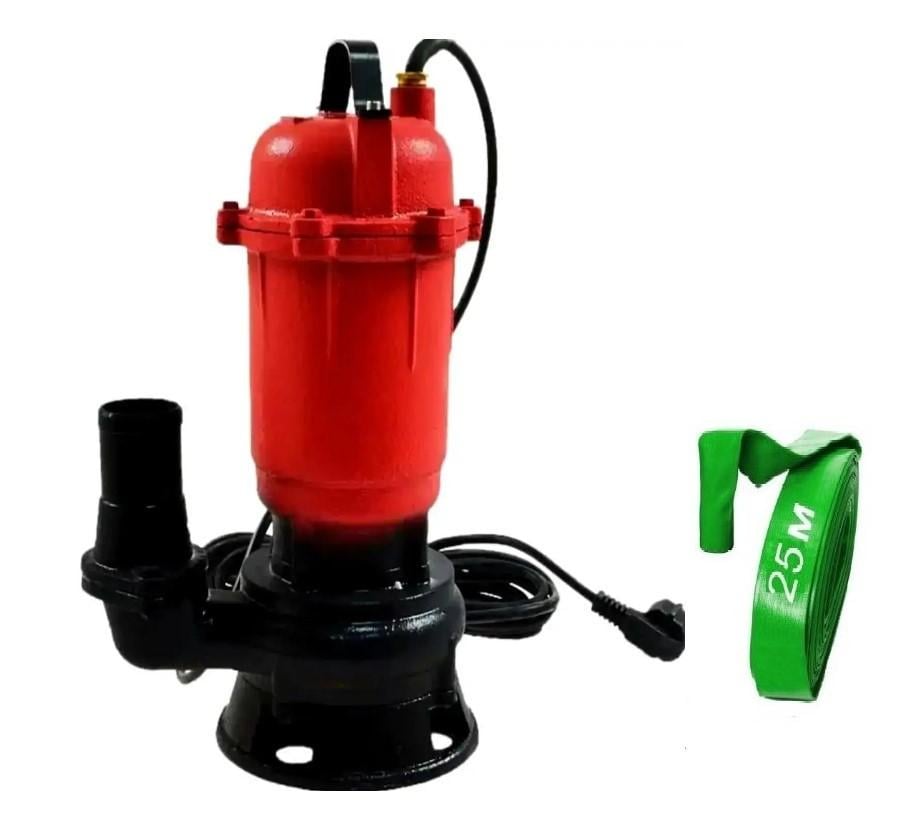 Насос фекальный Wisla ADR 1-1,1 kW А со шлангом 25 м (30452049)