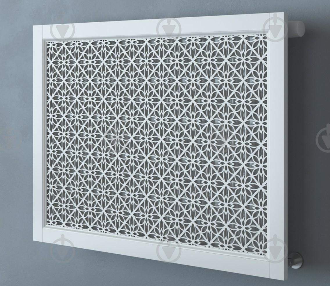 Экран-решетка декоративная на батарею отопления R38-F80 Белый (25311180)