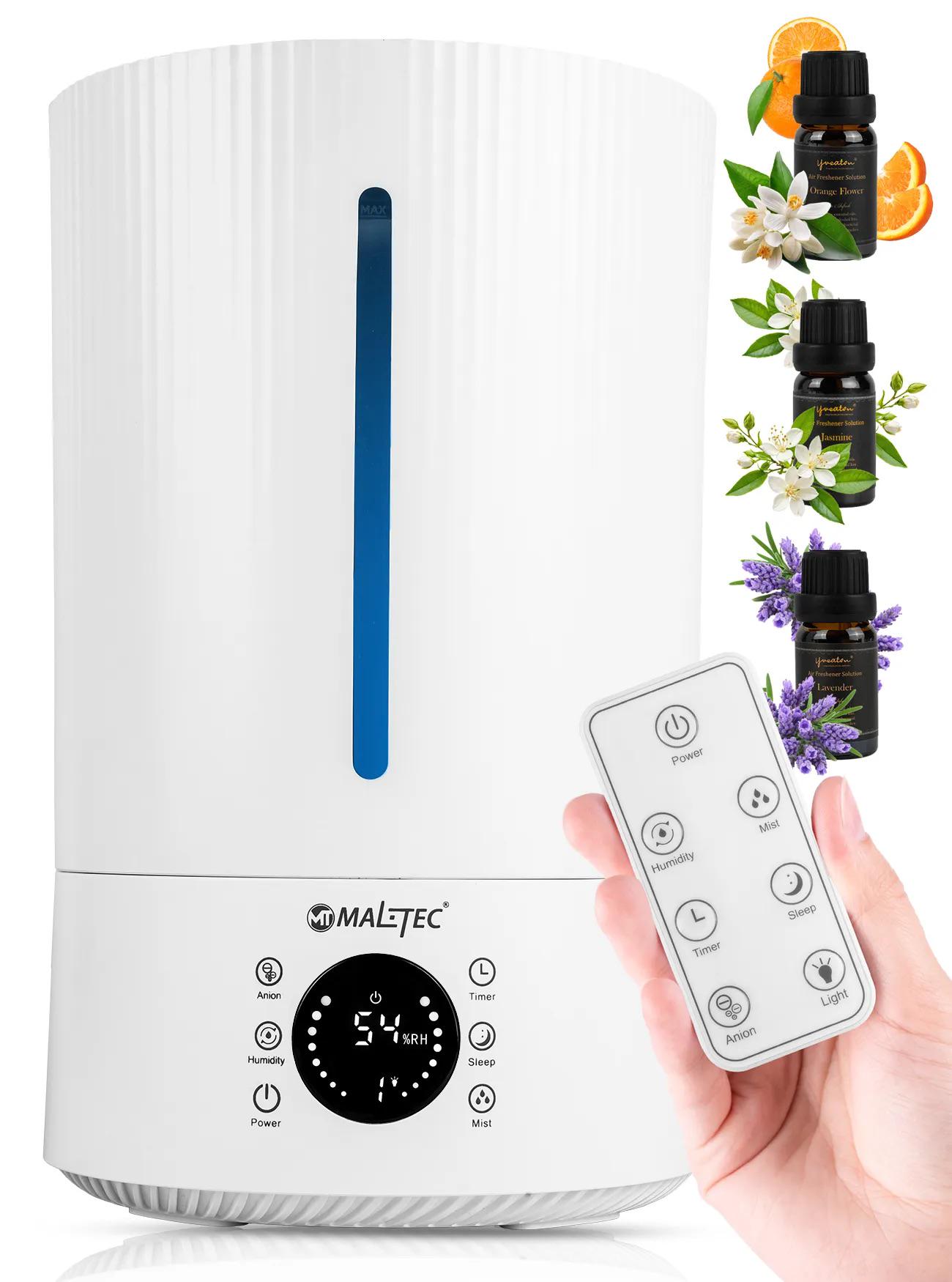 Ультразвуковий зволожувач повітря Maltec з ароматизацією та очисткою повітря 25 Вт 5 л (WT-5000) - фото 7