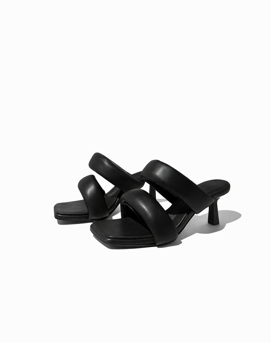 Босоніжки Kitten Heels жіночі CELESTIAL чорні 37