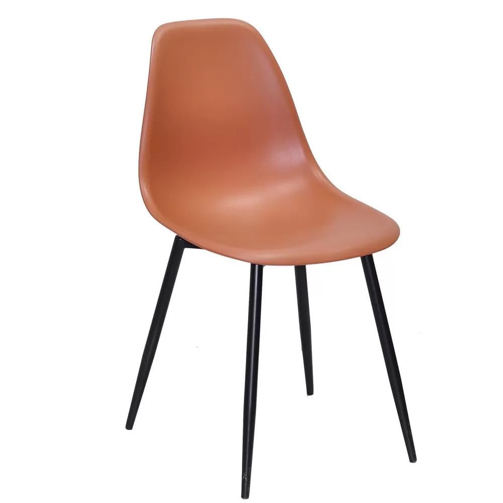 Стул EAMES BASIC 91 Черный/Коричневый (114037) - фото 1