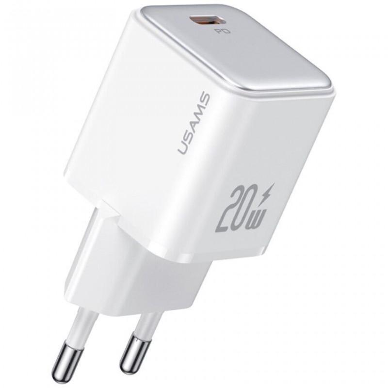 Зарядное устройство сетевое Usams US-CC183 PD20W 1C X-ron Series White (00000070765_2)