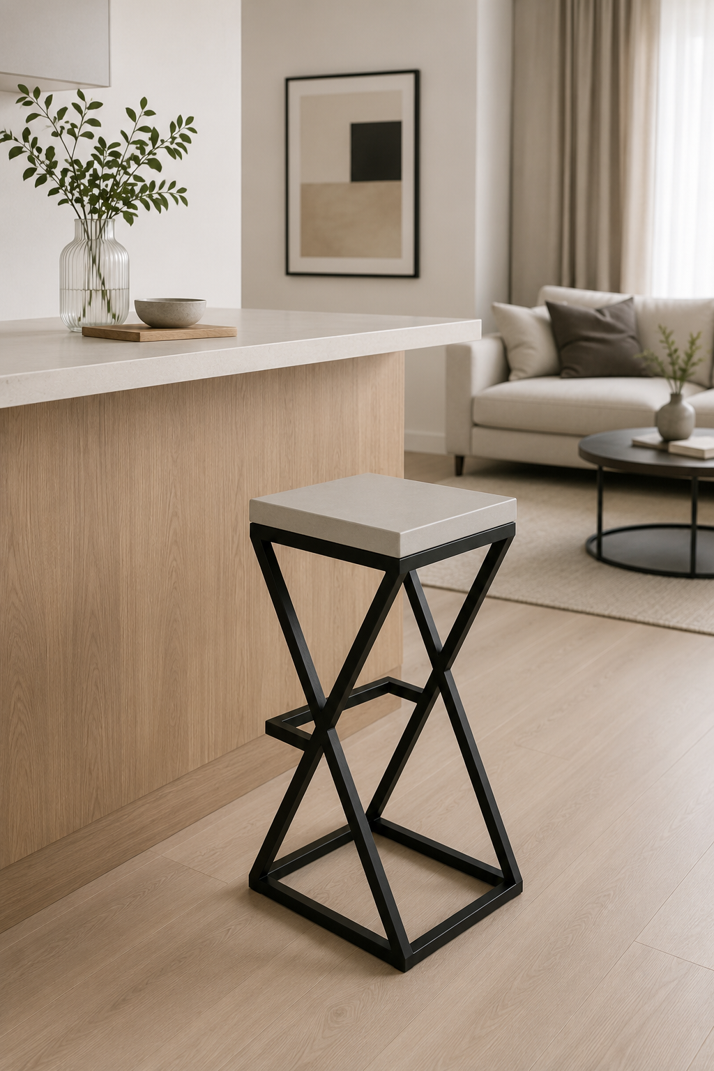 Стул барный EcoLoft IN-2453 в стиле лофт (25326889)