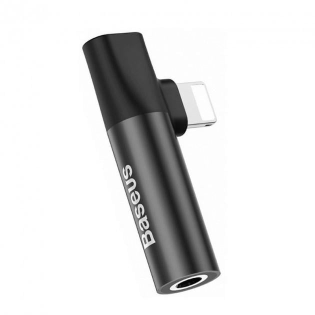 Перехідник адаптер Baseus L43 Lightning Male to 3,5 мм Lightning Female