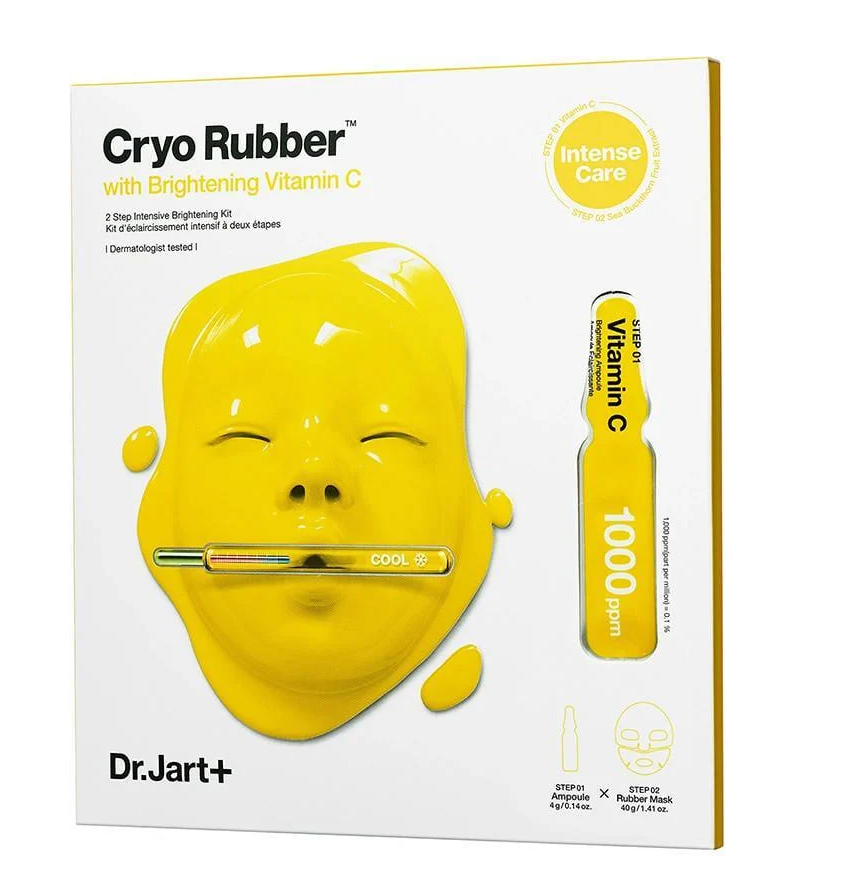 Маска крио просветительная Dr.Jart+ Cryo Rubber with Brightening Vitamin C 1 шт. (2438928354)