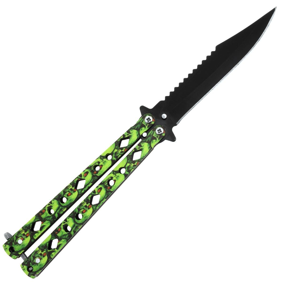 Ніж-метелик K20GR Зелений (00000003043) - фото 2
