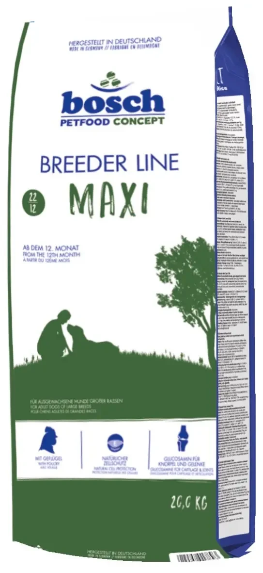 Корм Breeder Line Maxi для дорослих собак ​​великих порід 20 кг (1623922901)