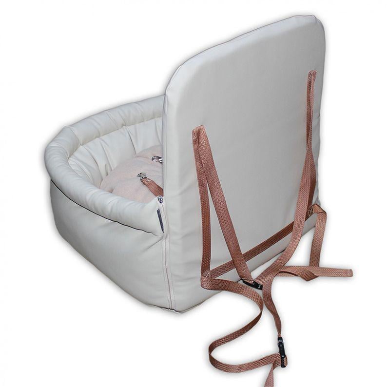 Автокресло для Собак Haustier Luxury Ivory S 40x40x20x45см (HT2-1-e02) - фото 4