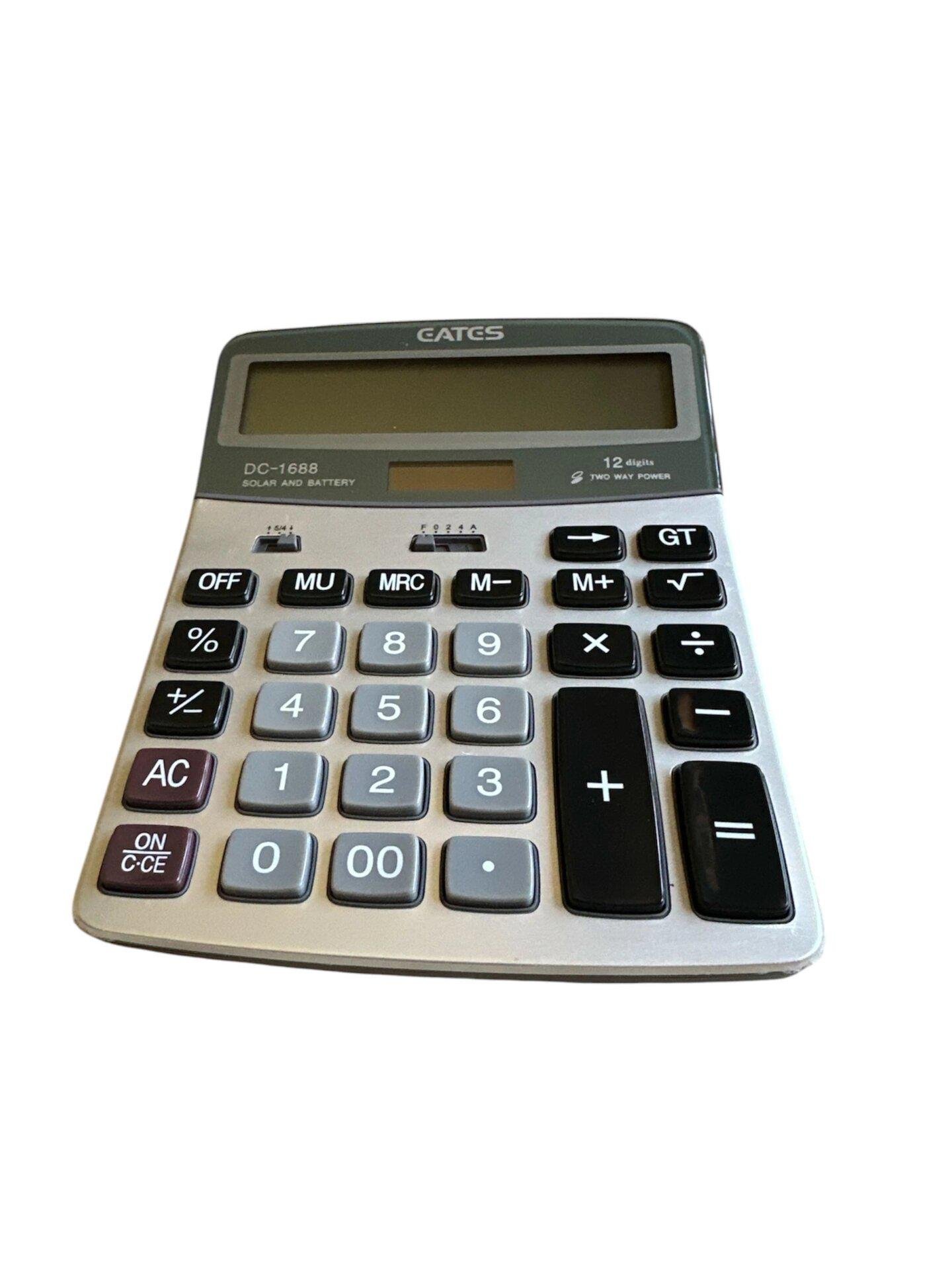 Калькулятор EATES DC-1688 12-ти разрядный (26233408)