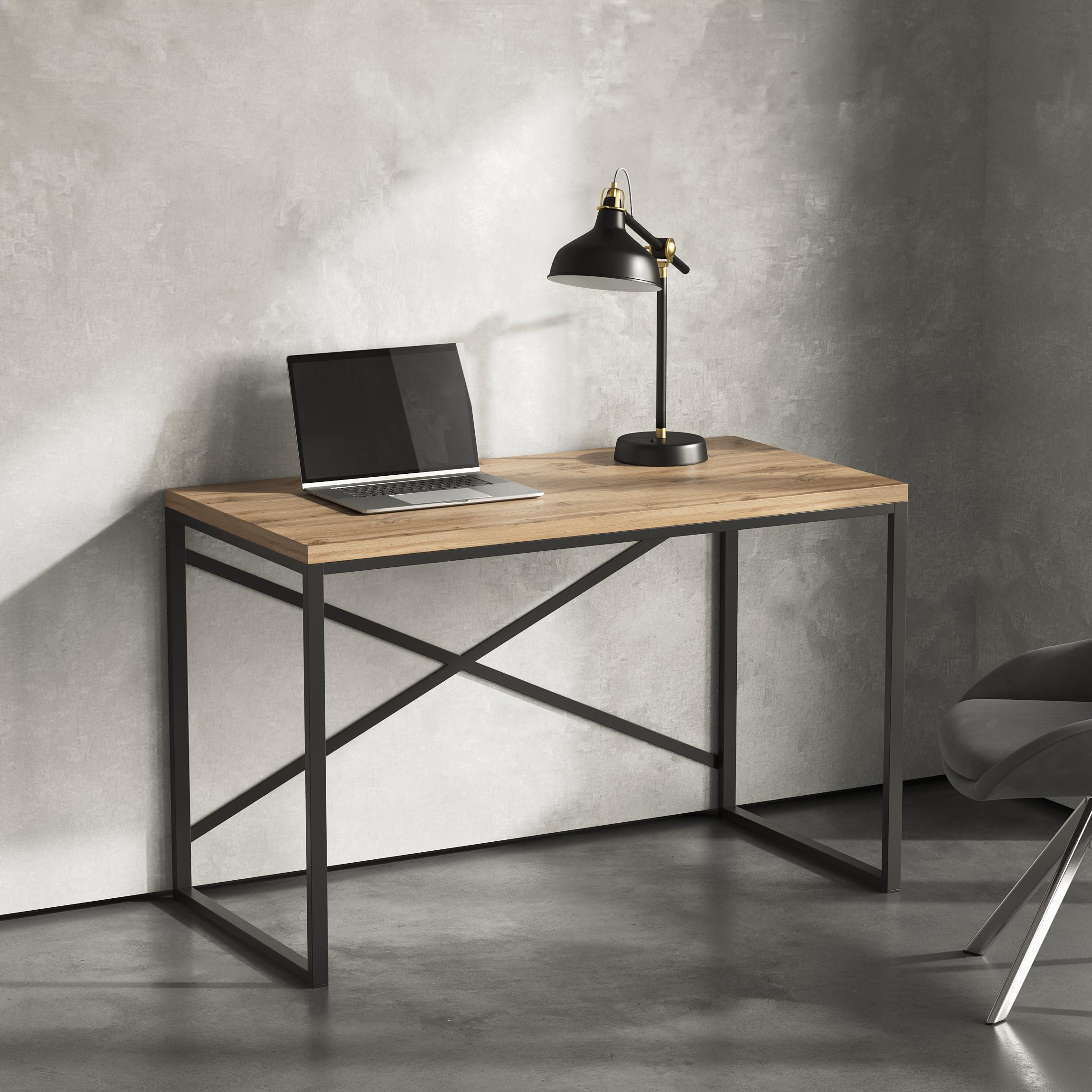 Стіл письмовий лофт Серія 02 1400х700х32 мм Дуб Аппалачі (23493225) - фото 1 Стіл письмовий лофт Серія 02 1400х700х32 мм Дуб Аппалачі (23493225) - фото 1