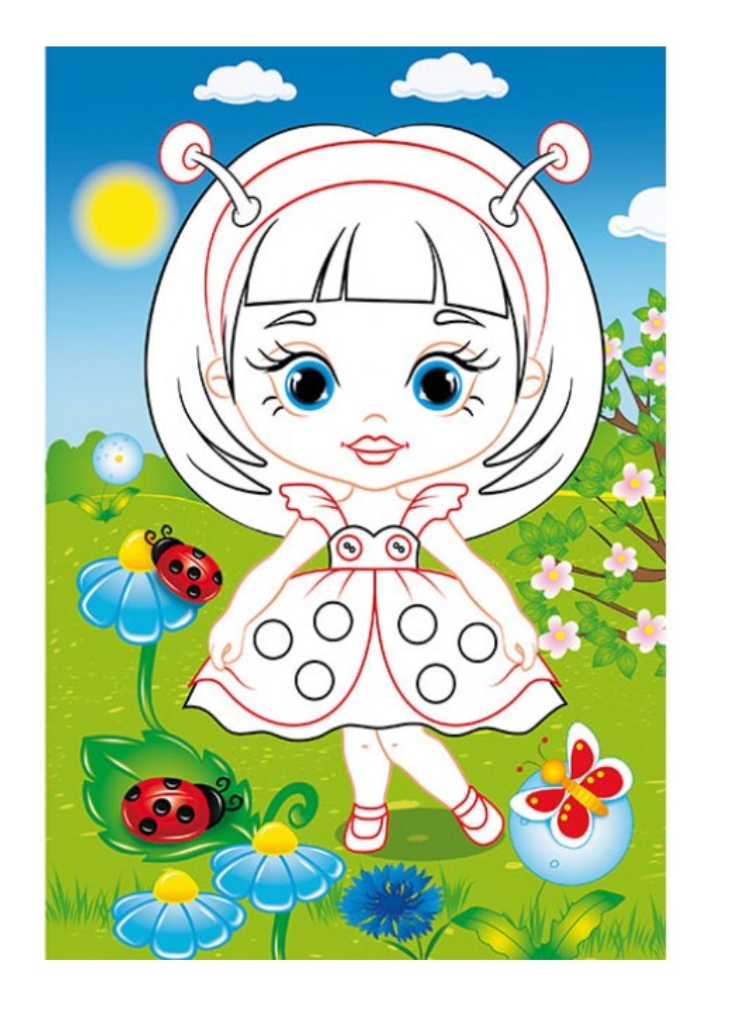 Дитяча аплікація "Аплікації для малят Інесса" - фото 4