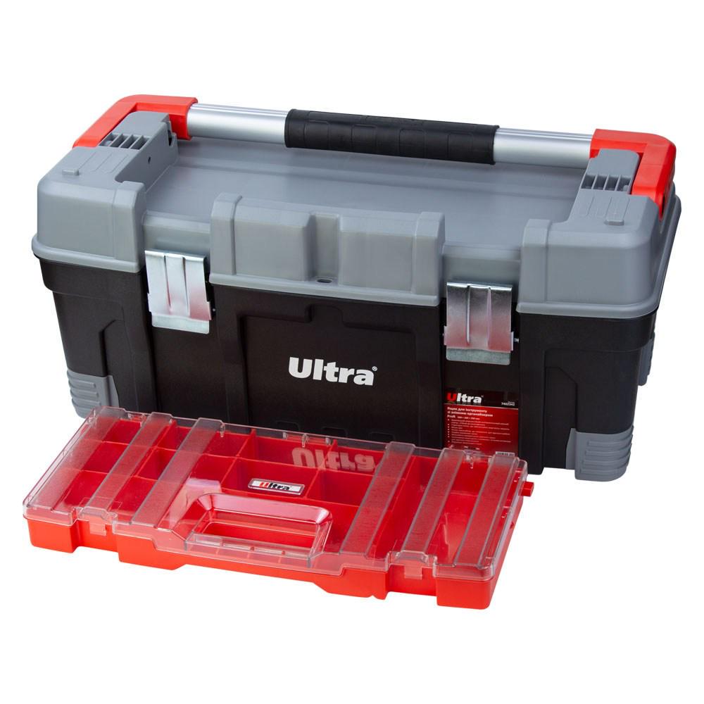 Ящик для инструмента Ultra со съемным органайзером Profi 560x280x250 мм (7402342) - фото 3 Ящик для инструмента Ultra со съемным органайзером Profi 560x280x250 мм (7402342) - фото 3