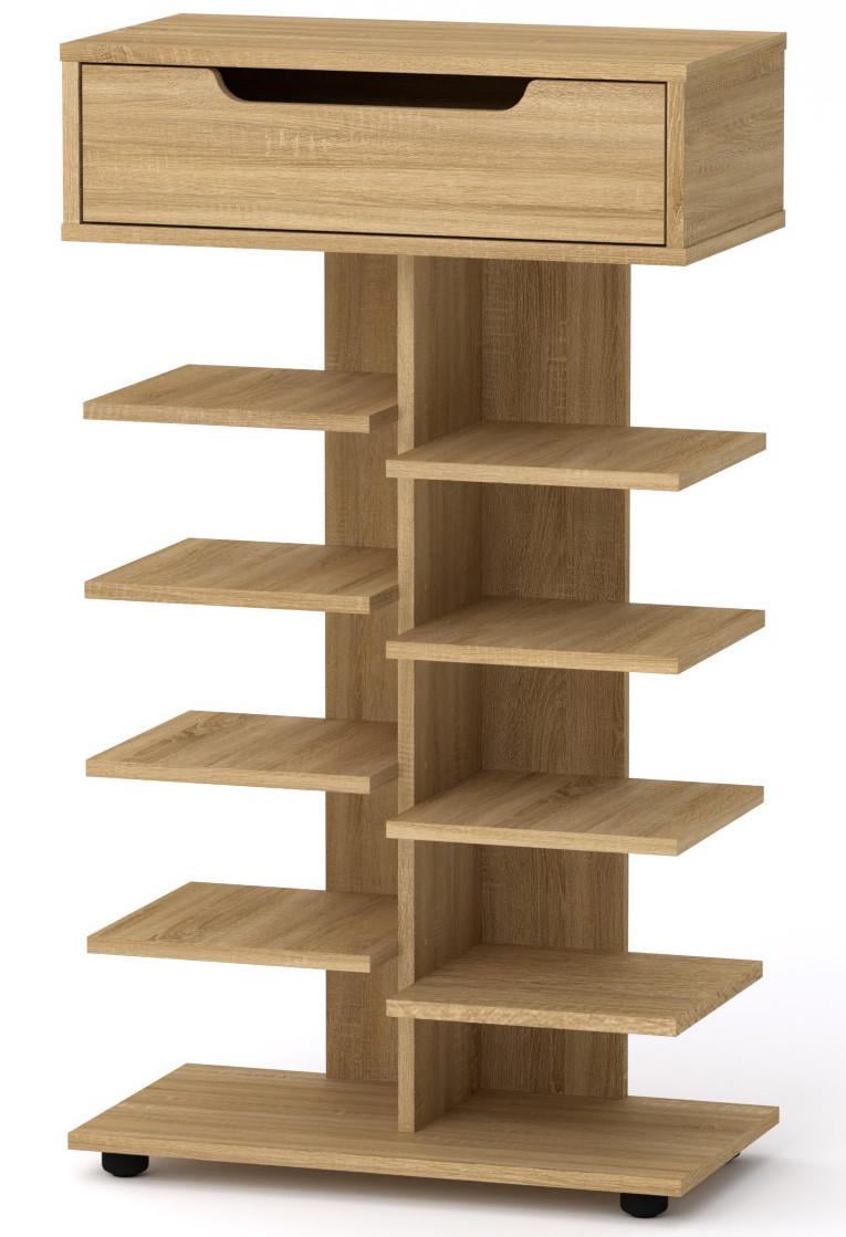 Тумба під взуття Компаніт SC-15 60х32х104,8 см Дуб сонома (28493729) Тумба під взуття Компаніт SC-15 60х32х104,8 см Дуб сонома (28493729)