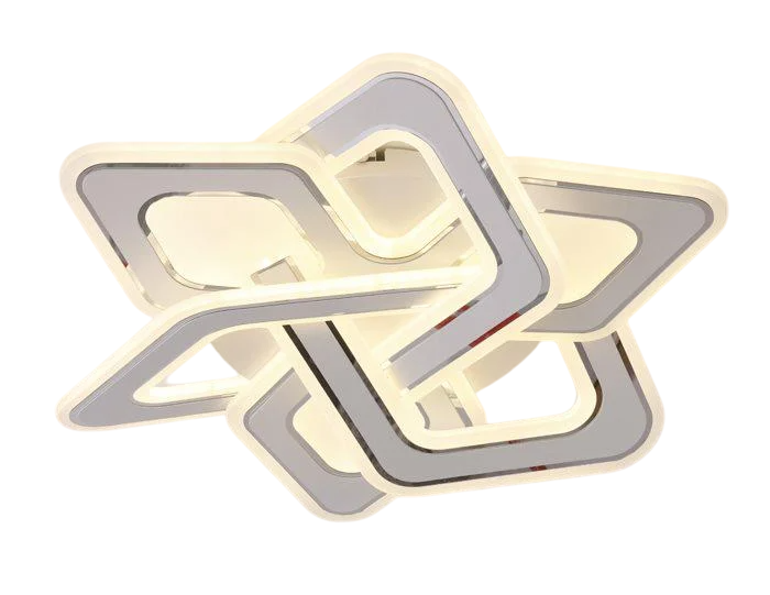 Люстра світлодіодна в спальню 520х80 мм 204 W V K38866 WT