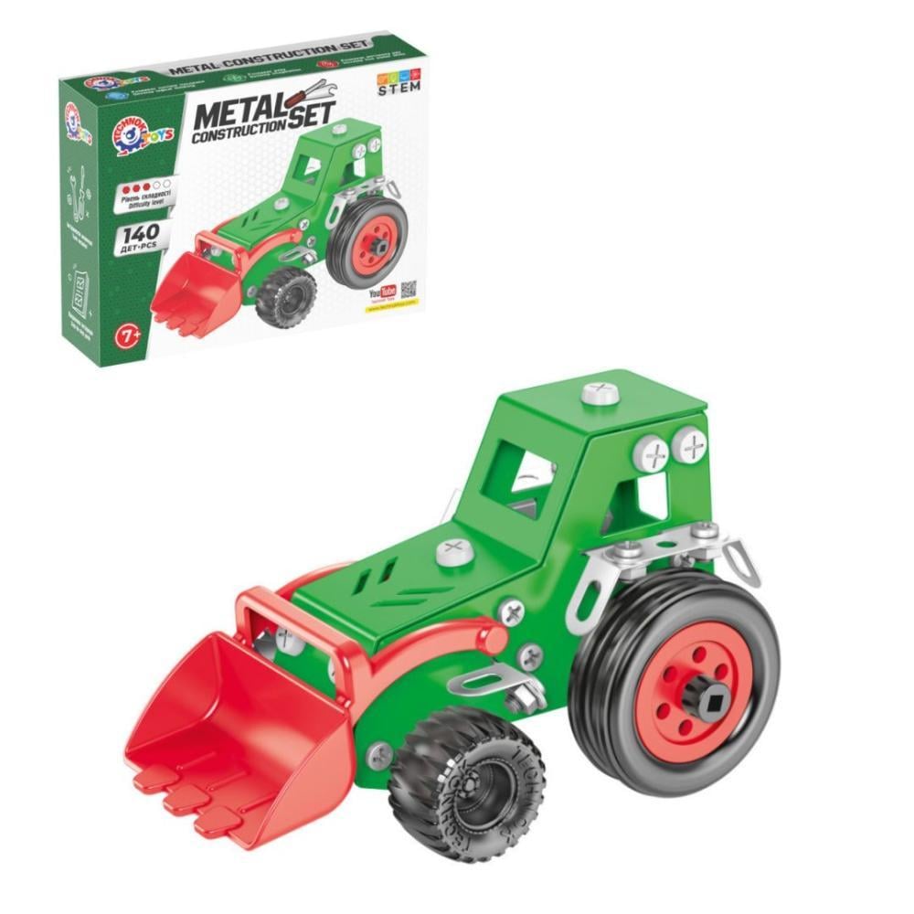Конструктор металлический ТехноК 140 дет. (1799)