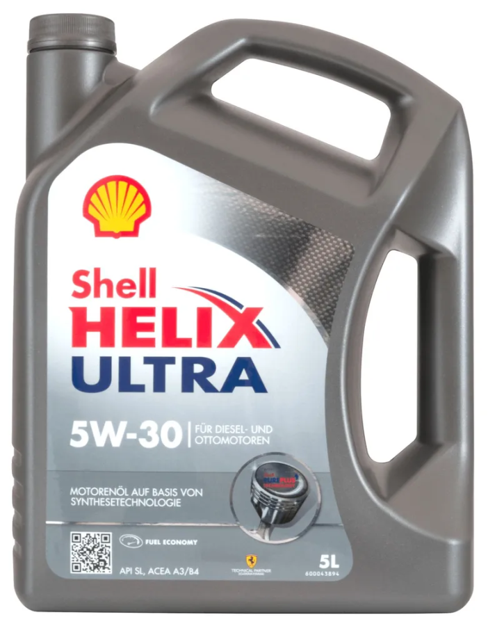 Моторное масло SHELL Helix Ultra 5W-30 5 л - фото 1
