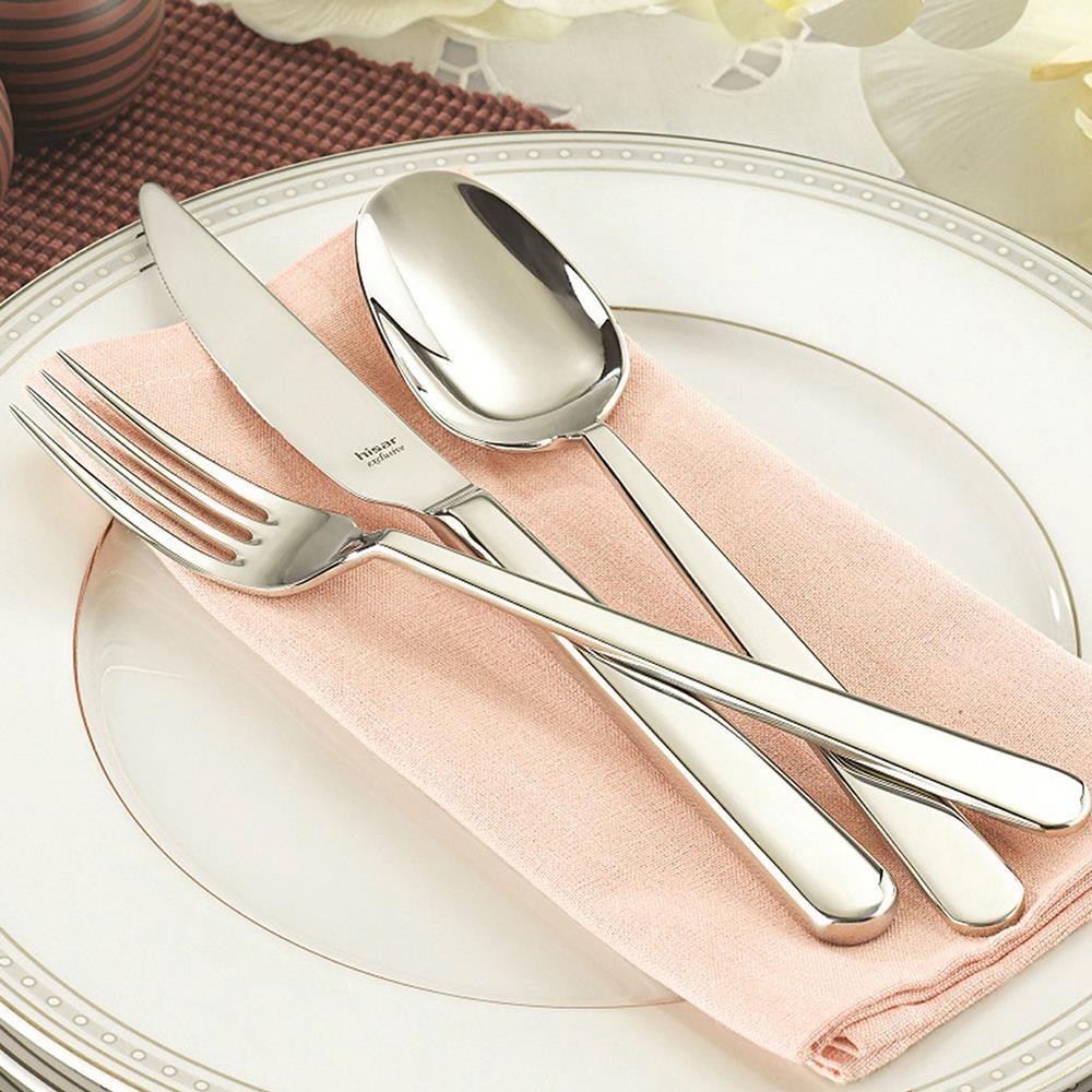 Набір столових приборів Hisar Nice у подарунковій коробці 24 предмети - фото 6