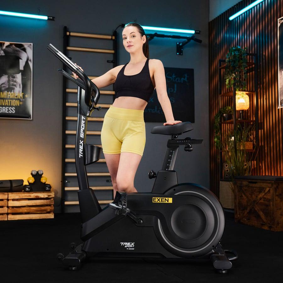 Велотренажер TREX Sport TX-950EB Exen електромагнітний Чорний (4951) - фото 2 Велотренажер TREX Sport TX-950EB Exen електромагнітний Чорний (4951) - фото 2