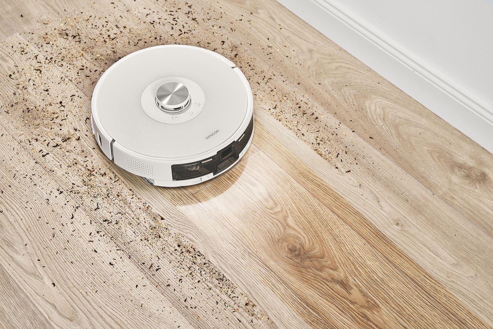 Робот-пилосос Sencor вологе прибирання 400 Вт Білий (ERC-SRV9350WH) - фото 14