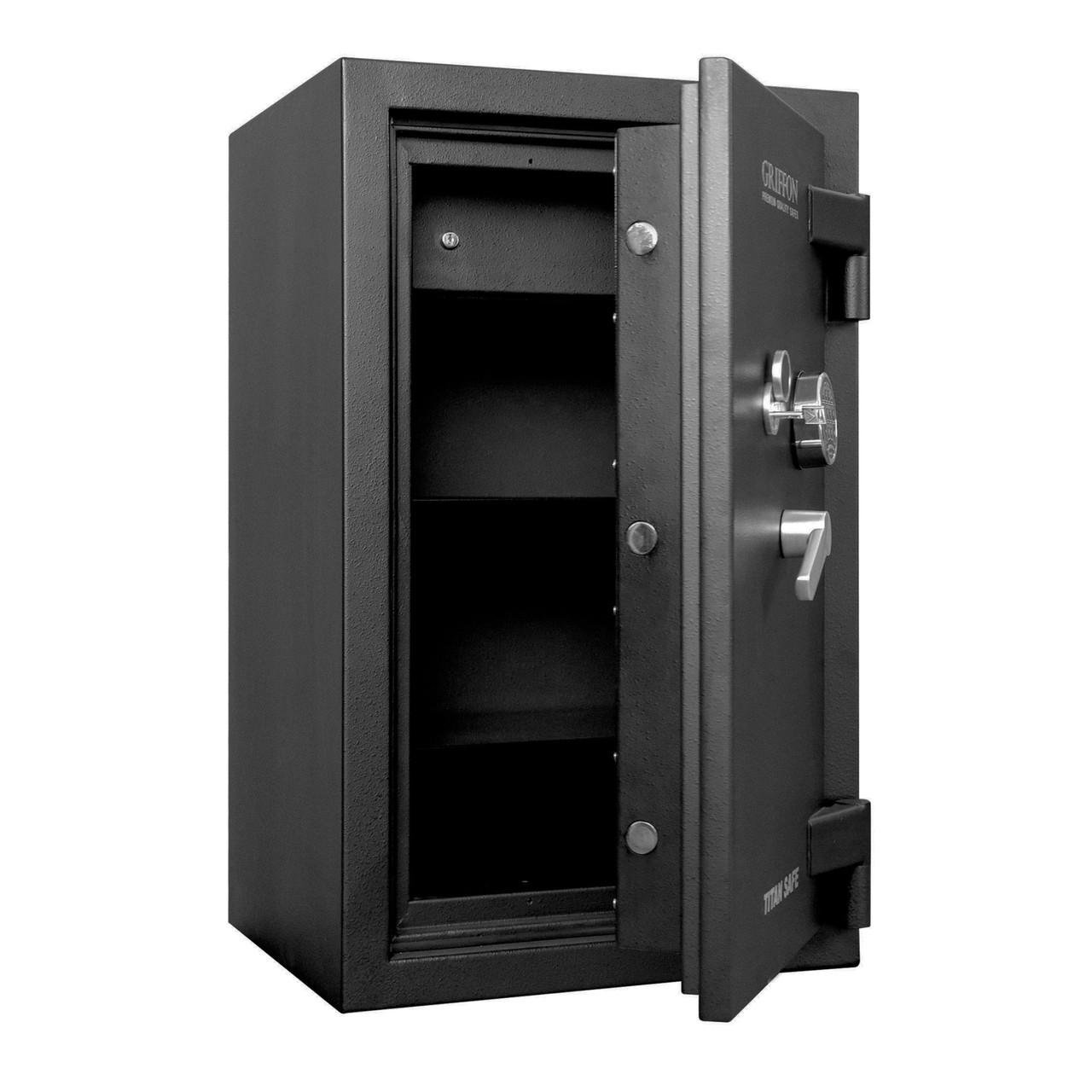 Сейф зламостійкий Griffon CL V.100.K.E.AW Black (29747394) - фото 2 Сейф зламостійкий Griffon CL V.100.K.E.AW Black (29747394) - фото 2