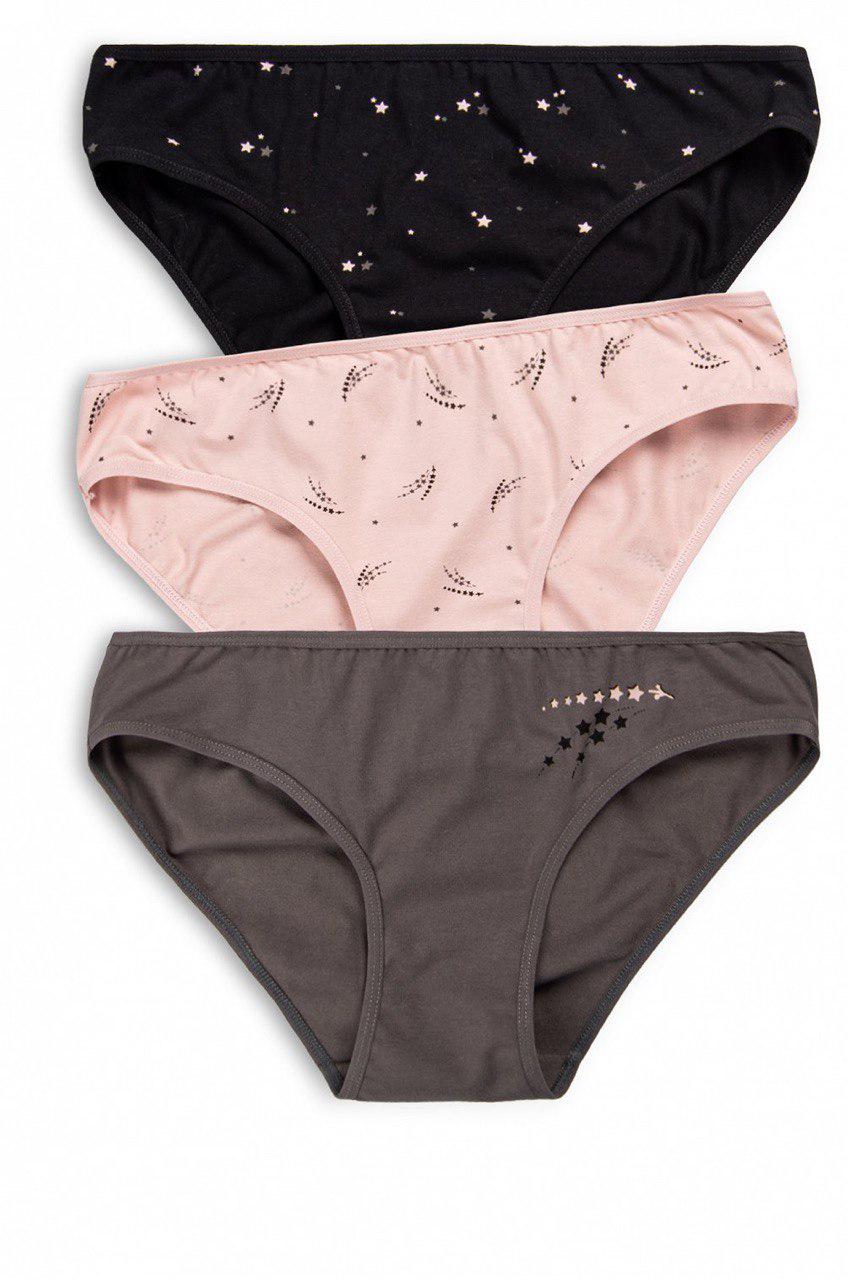 Трусы женские BAYKAR Микс комплект 3 шт. XXXL р. 52-54 (8092)