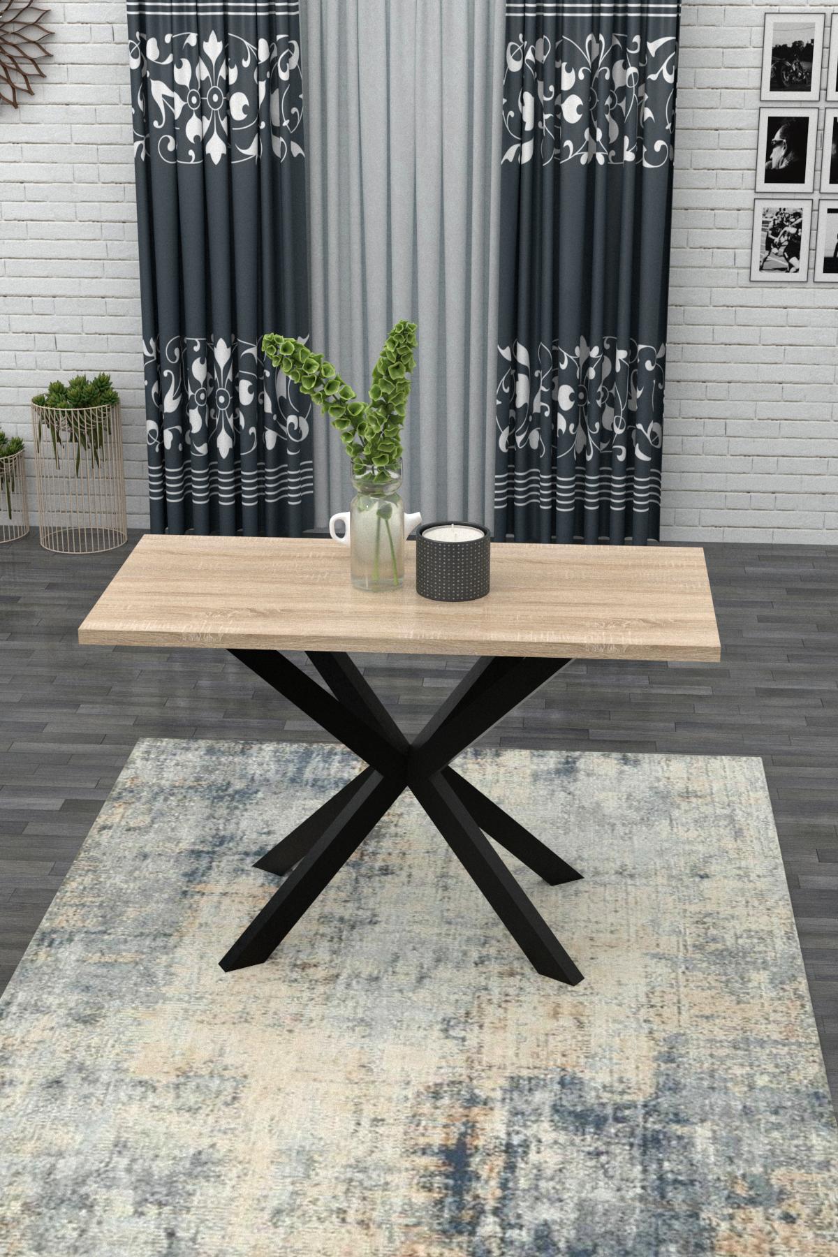 Обеденный стол EcoLoft Эльта DSP-1095 Лофт Дуб Сономаи (DSP-1095-6)