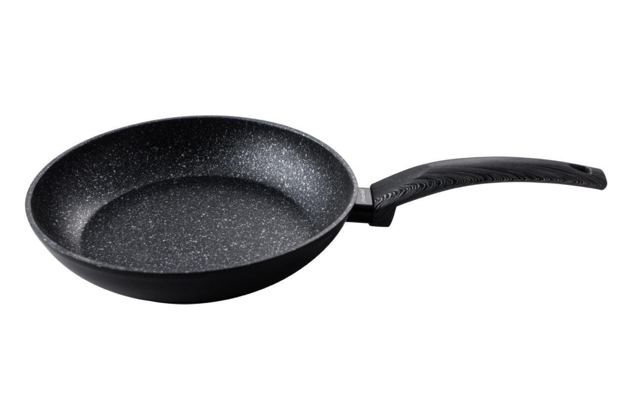 Сковорода антипригарная Kamille Marble 240 мм Black (4122) Сковорода антипригарная Kamille Marble 240 мм Black (4122)
