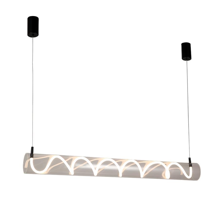 Люстра подвесная светодиодная Levistella 79112285 led 1000 BK Черный