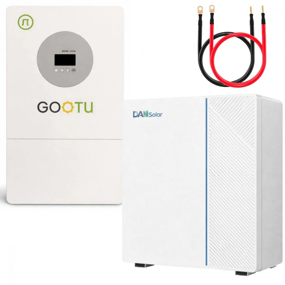 Инвертор DAH Solar Gootu LiFePO4 с настенным аккумулятором 5 кВт + 5,12 кВт (32437306)