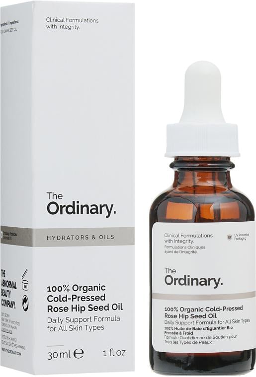 Олія з насіння шипшини The Ordinary Cold Pressed Rose Hip Seed Oil холодного віджиму 30 мл (21) - фото 1