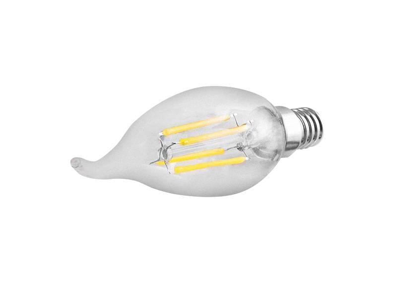 Светодиодная лампа Lemanso LM393 хвост 4W С35T E14 COB 420 Lm 6500K 220V (22811016) Светодиодная лампа Lemanso LM393 хвост 4W С35T E14 COB 420 Lm 6500K 220V (22811016)