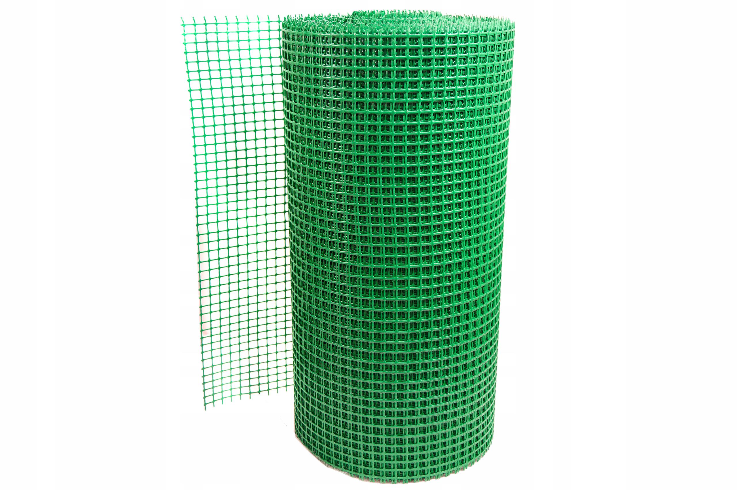 Сетка пластиковая декоративная Конюшина 10х10 мм 40х5 м Светло-зеленый