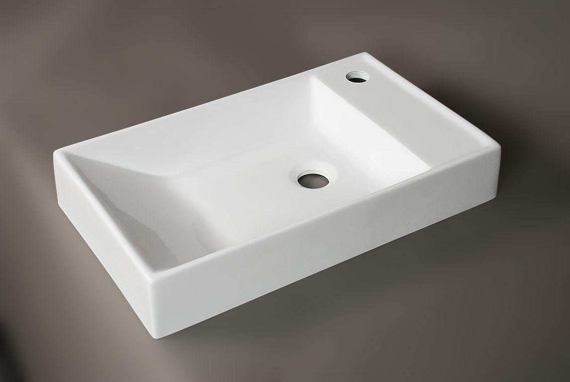 Умивальник підвісний Status Geber White (588) - фото 5