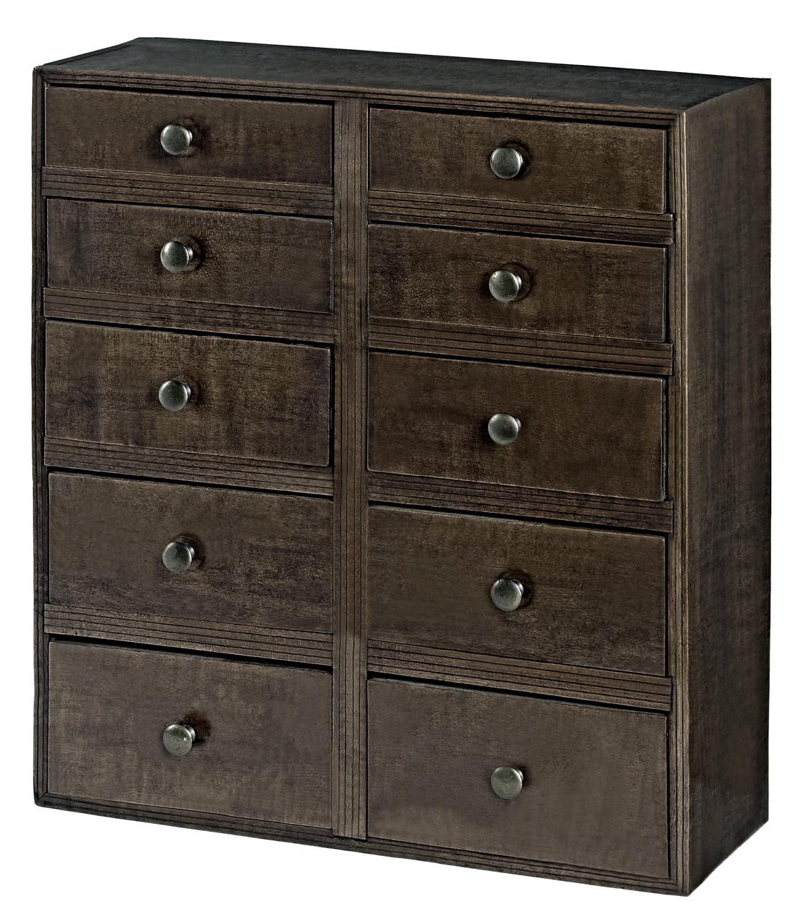 Мини-комод из дерева Пасирма Мокко (МНК-006410)