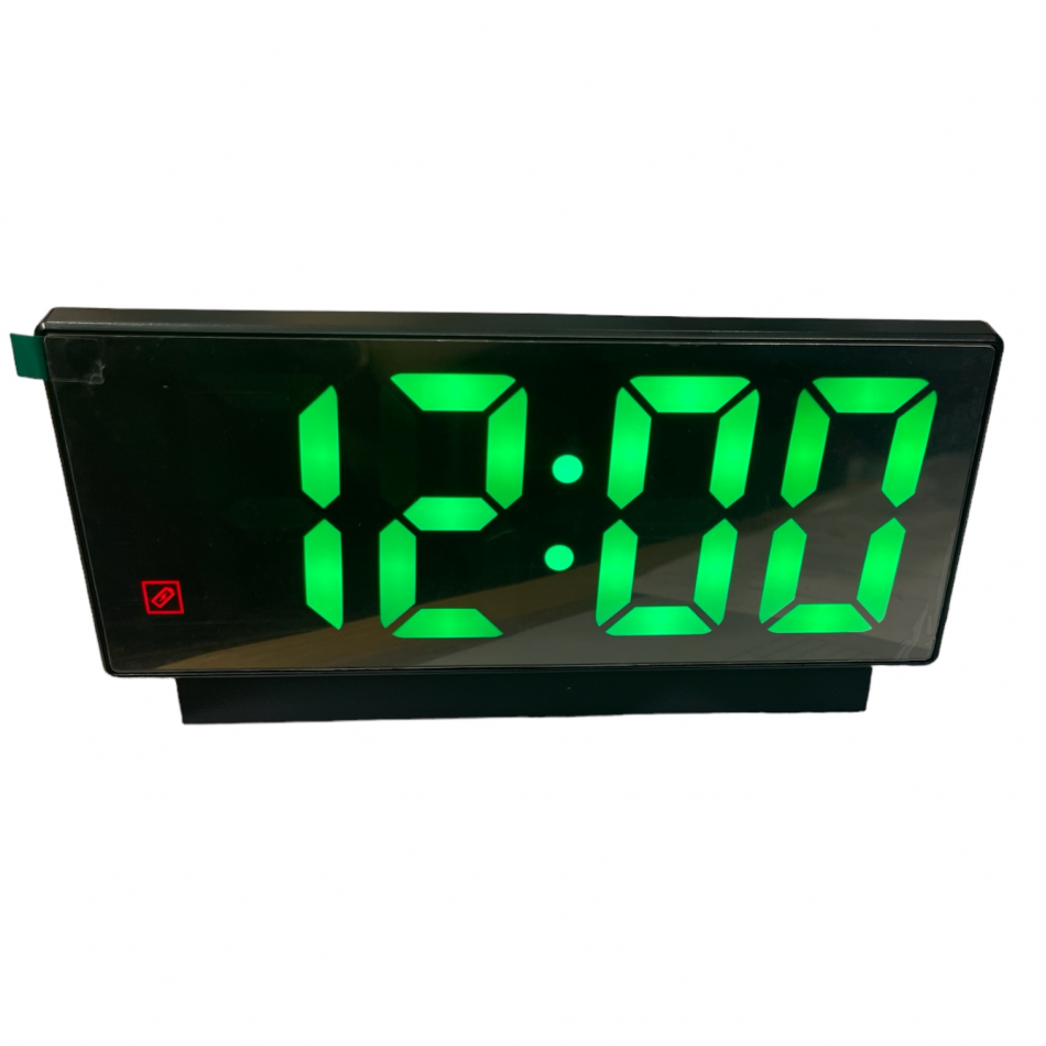 Часы электронные настольные Clock VST-897L с зеленой подсветкой