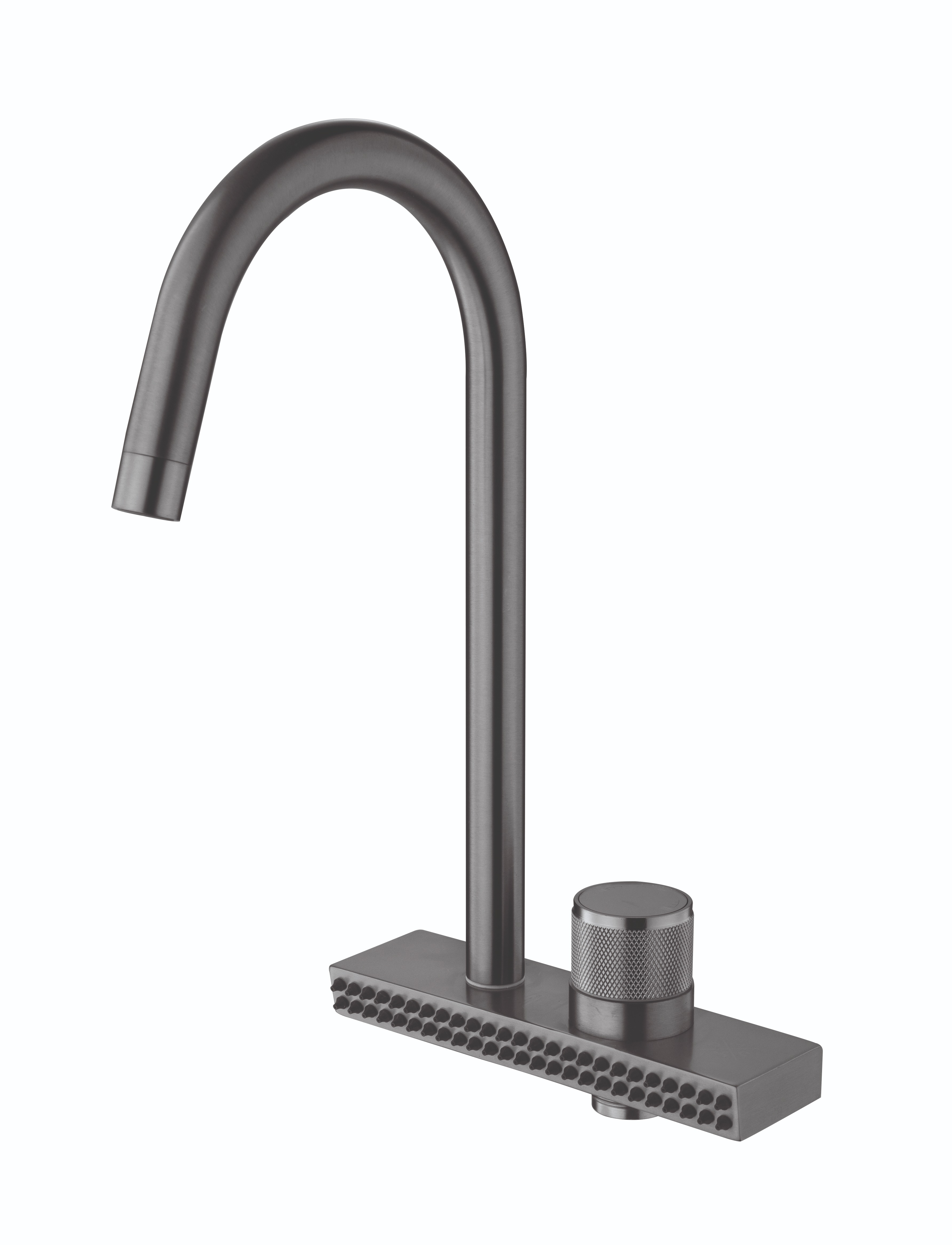 Смеситель для кухни MIXXUS FOL-011 Graphite (MI6346)