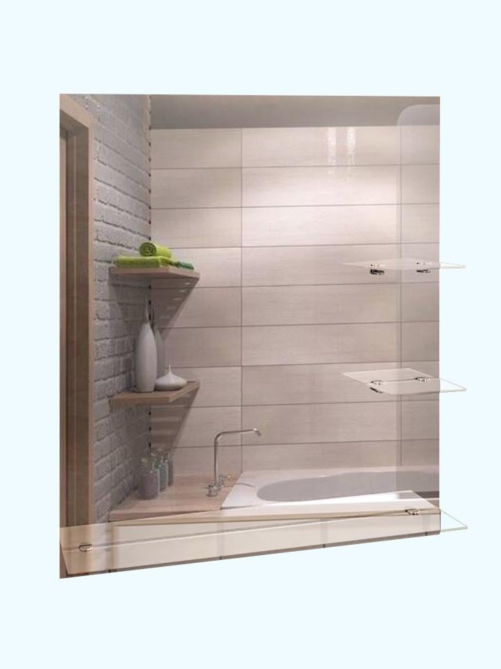 Зеркало навесное Tobi Sho FG-68 прямоугольное с тремя полками 600х687х120 (11413082)