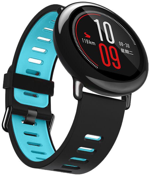 Ремешок Traf для Amazfit Pace Black Sky Blue (33361-6A)