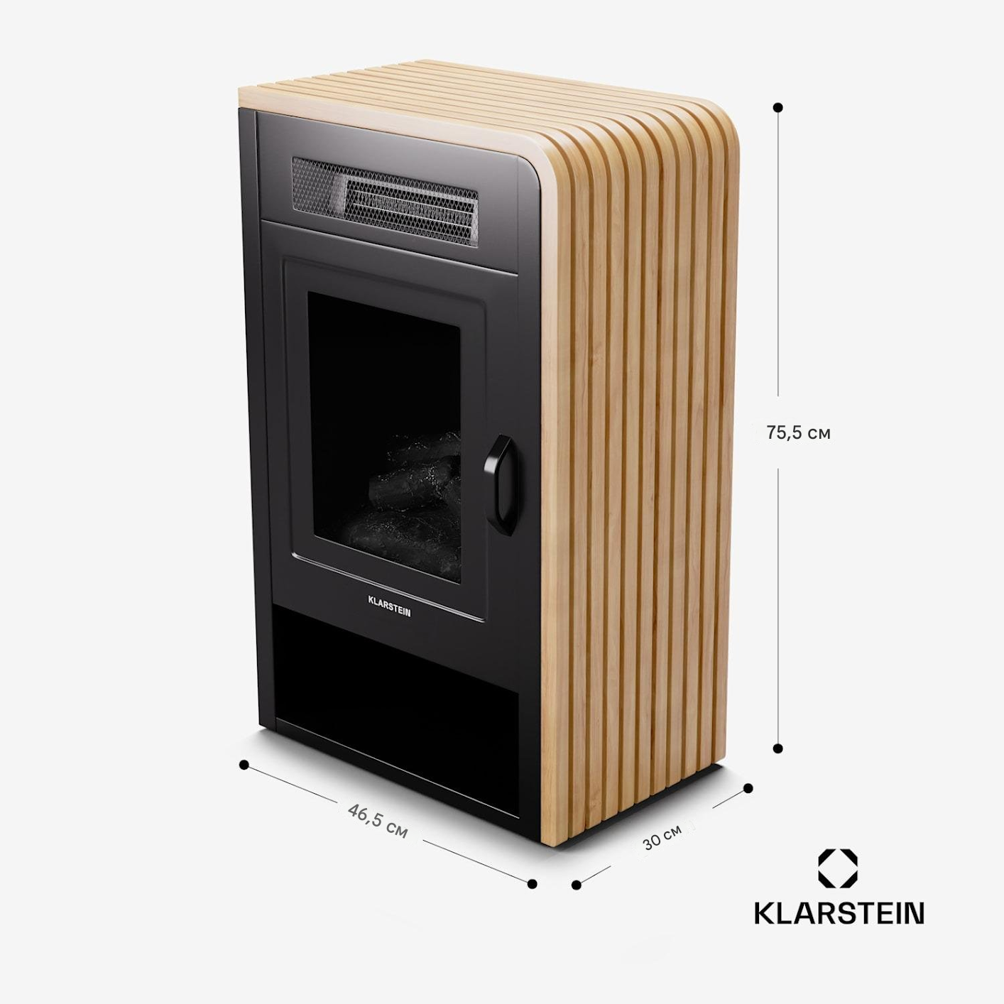 Электрокамин KLARSTEIN Opala Smart 1900 Вт (10045362) - фото 8 Электрокамин KLARSTEIN Opala Smart 1900 Вт (10045362) - фото 8
