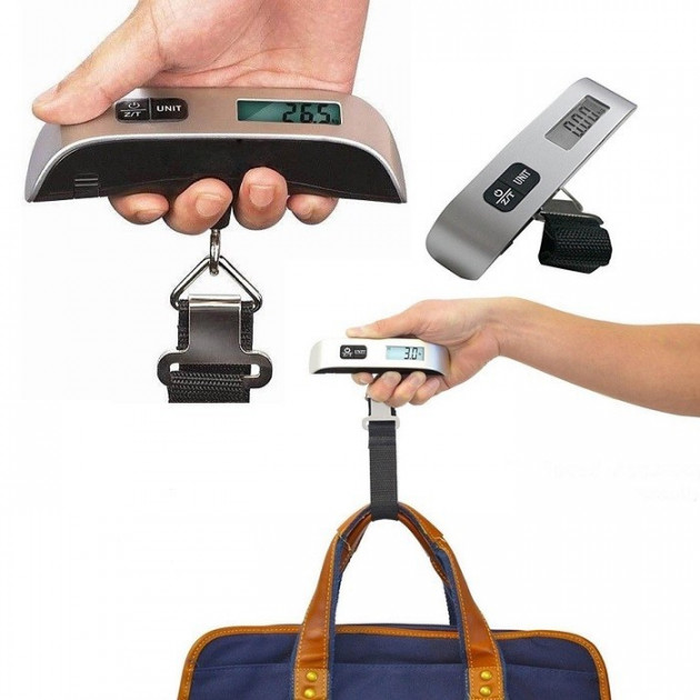 Весы для багажа до 50 кг Electronic Luggage Scale (AND 17#-8) - фото 4 Весы для багажа до 50 кг Electronic Luggage Scale (AND 17#-8) - фото 4