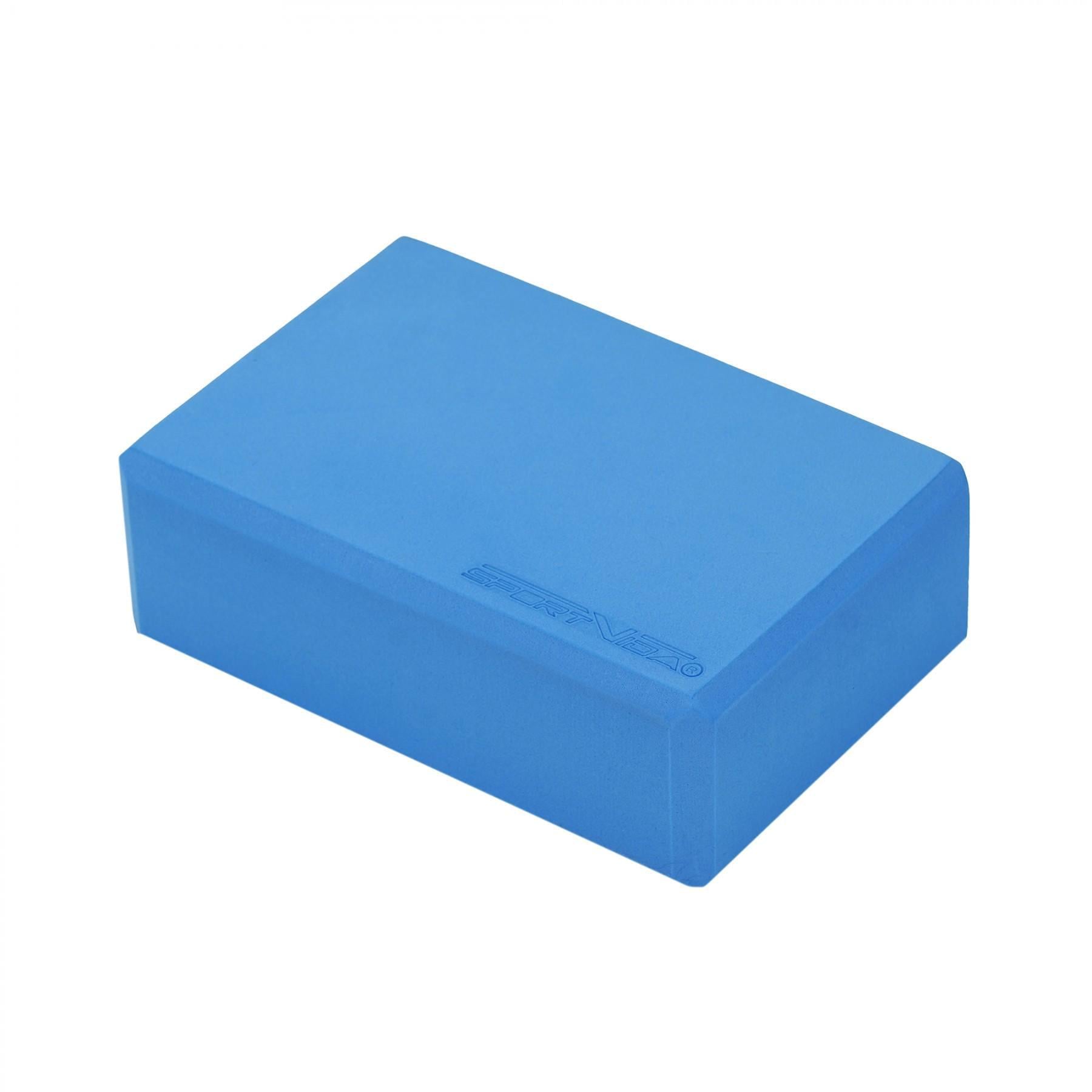 Блок для йоги SportVida EVA SV-EZ0069 Blue (47091)