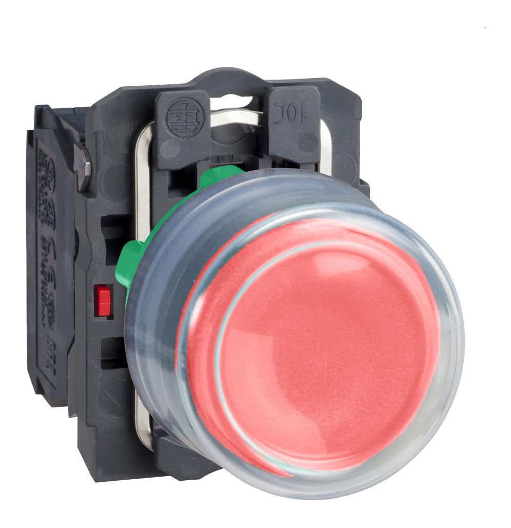 Кнопка управления Schneider Electric Harmony XB5 1NO 22 мм с колпачком Красный (XB5AP42) Кнопка управления Schneider Electric Harmony XB5 1NO 22 мм с колпачком Красный (XB5AP42)